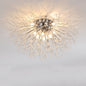 Bedroom Crystal Ceiling Lamp Creative Dandelion Living Room Lamp Dining Room Lamp