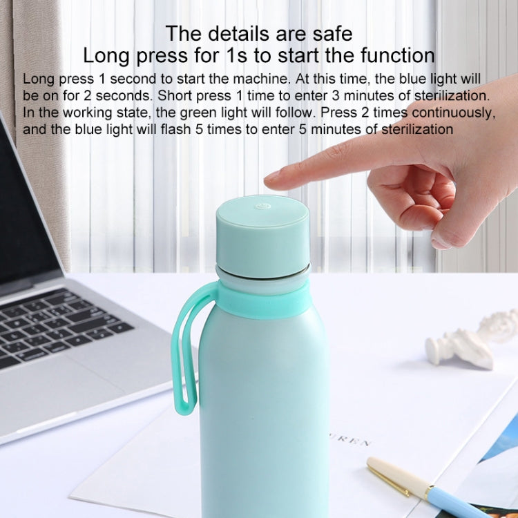 Ultraviolet Sterilization Intelligent Disinfection USB Charging Stainless Steel Vacuum Flask