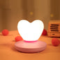 USB Bedside Nursing Night Light Romantic Love Heart Touch Sensing Light