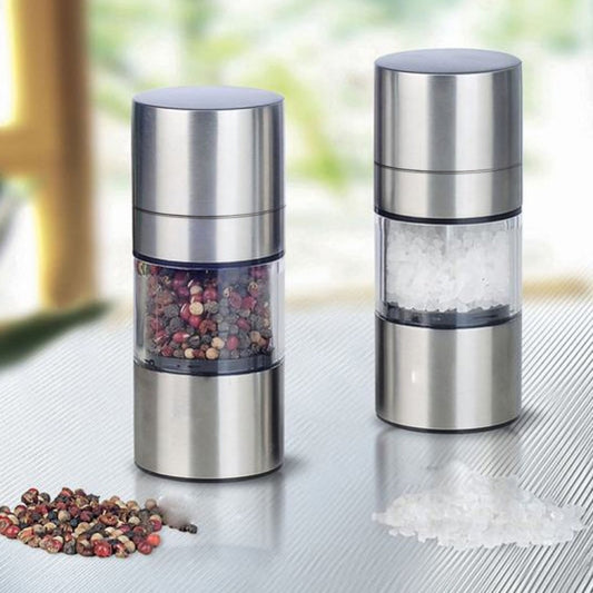 Manual Pepper Mill Stainless Steel Salt Grinder