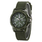 055 Men Canvas Strap Luminous Watch