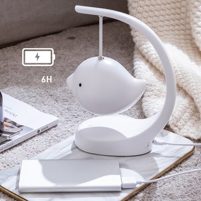 Bird Speaker Night Light Bedroom Bedside Music Desk Lamp