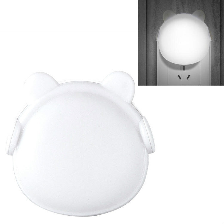 4 PCS Smart Light Control LED Bedroom Mini Night Light Energy-Saving Bedside Lamp, US Plug