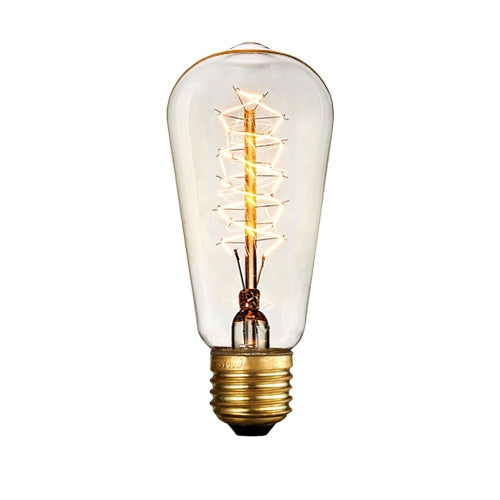 E27 40W Retro Edison Light Bulb Filament Vintage Ampoule Incandescent Bulb, AC 220V