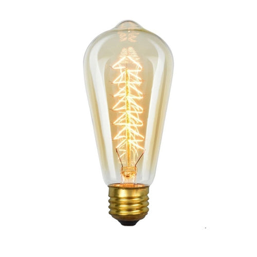 E27 40W Retro Edison Light Bulb Filament Vintage Ampoule Incandescent Bulb, AC 220V