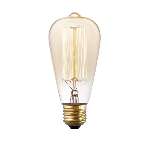 E27 40W Retro Edison Light Bulb Filament Vintage Ampoule Incandescent Bulb, AC 220V