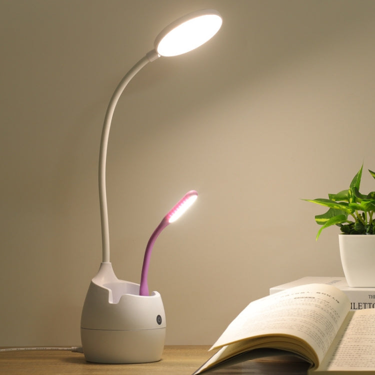 Student Writing Reading Learning Desk Lamp with Pen Holder