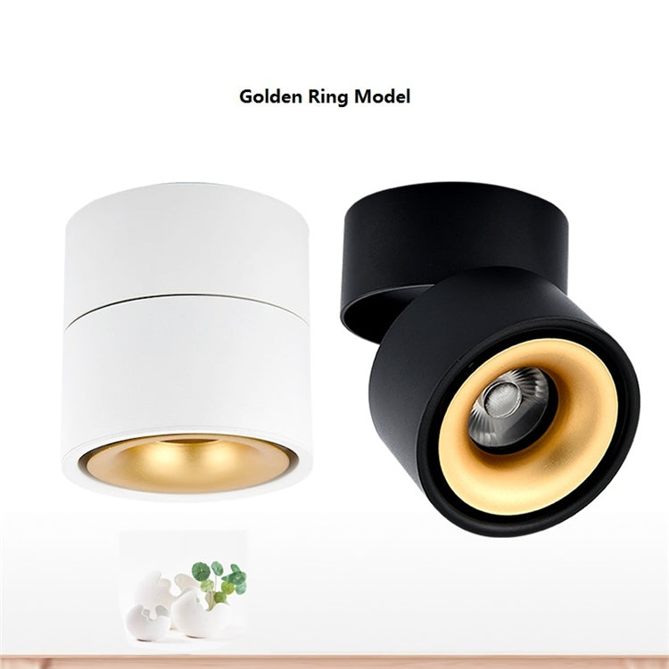 360 Degrees Rotatable Foldable COB LED Background Spot Light Surface Mounted Ceiling Lamp