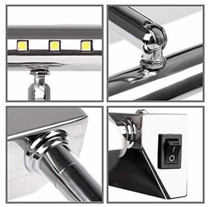 5W LED Wall Lamp Stainless Steel Bathroom Mirror Light