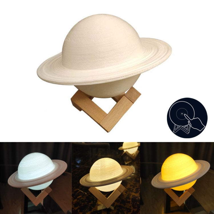 3D Printing LED Saturn Night Light USB Planet Lamp