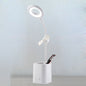 WS-8010 LED Fan Desk Lamp Bedside Desk USB Folding Desk Lamp