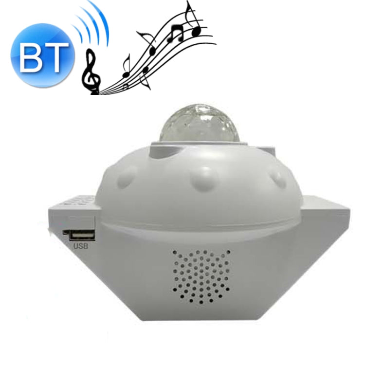 SC522-01 USB Bluetooth Music Watermark Starry Sky Projection Light LED Stage Light Night Light