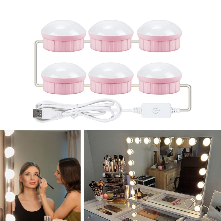 Mirror Front Light Dimmable Makeup Mirror USB Touch Control Light