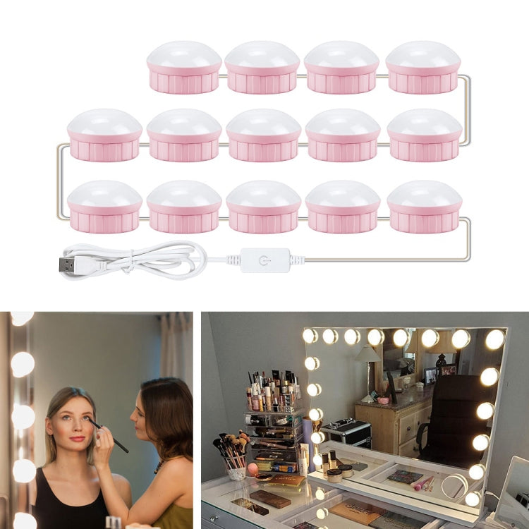 Mirror Front Light Dimmable Makeup Mirror USB Touch Control Light