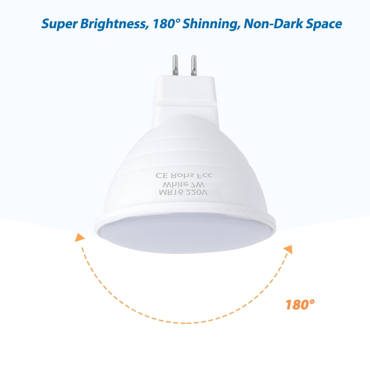 LED Light Cup 2835 Patch Energy-Saving Bulb Plastic Clad Aluminum Light Cup