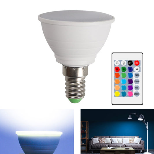 Energy-Saving LED Discoloration Light Bulb Home 15 Colors Dimming Background Decoration Light, Style: