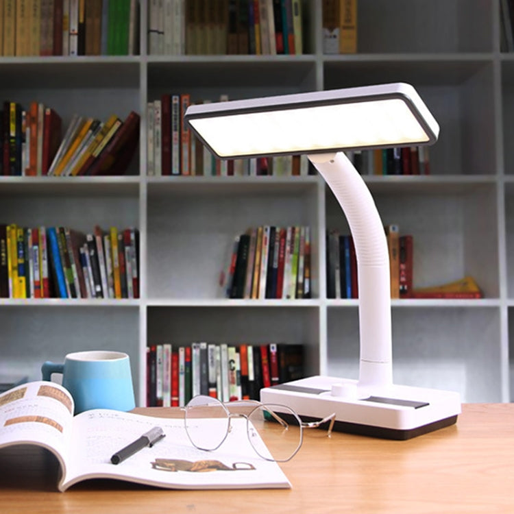 YAGE T104 LED Cold & Warm Light Eye Protection Table Lamp USB Rechargeable Dual-Use Stepless Dimming Table Lamp