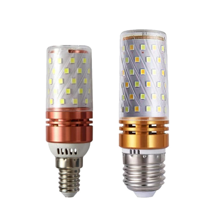 3 PCS No Flicker Corn Light Candle Bulb Screw Bulb