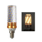 3 PCS No Flicker Corn Light Candle Bulb Screw Bulb