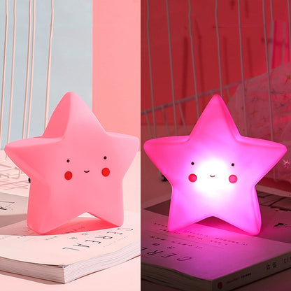 3 PCS Stars Night Light Baby Care Bedside Decoration Light