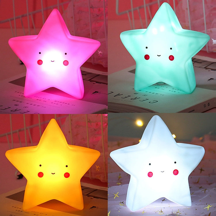 3 PCS Stars Night Light Baby Care Bedside Decoration Light