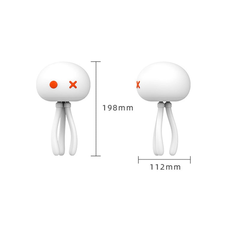 H10 Smart Silicone Sensor Night Light Jellyfish Shape Eye Protection Sleep Light, Spec: