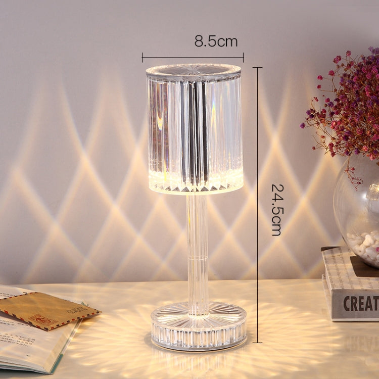 USB Charging Touch Diamond Crystal Table Lamp