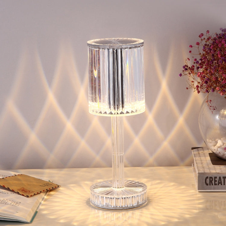 USB Charging Touch Diamond Crystal Table Lamp