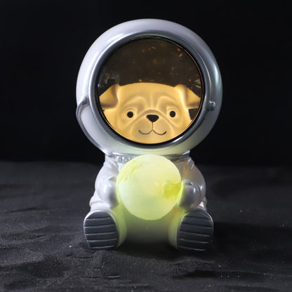 W1153 Resin Planet Night Light Home Decorations, Style: