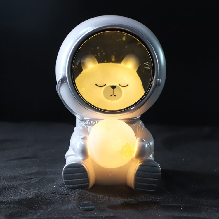 W1153 Resin Planet Night Light Home Decorations, Style: