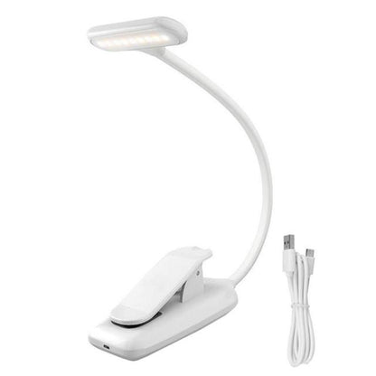 8021 Mini Book Clip Light LED Music Score Eye Protection Reading Lamp