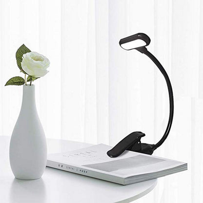 8021 Mini Book Clip Light LED Music Score Eye Protection Reading Lamp