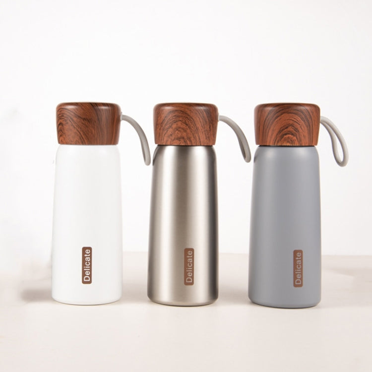 Delicate 304 Stainless Steel Wood Grain Thermos Cup