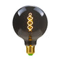 Electroplating Smoke Grey Warm Light LED Bulb Retro Lamp