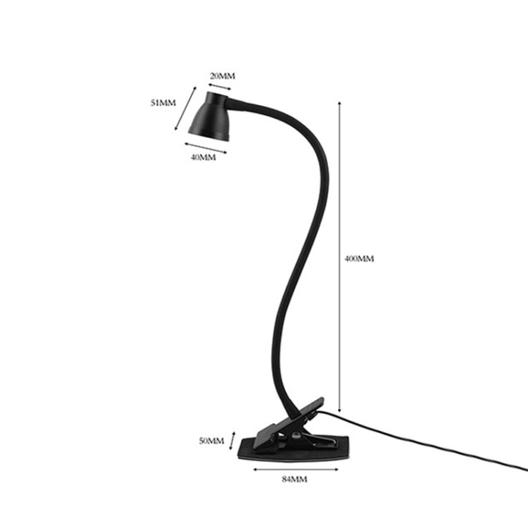 668A001 USB 360 Degree Bend Hose Desk Lamp, Spec: