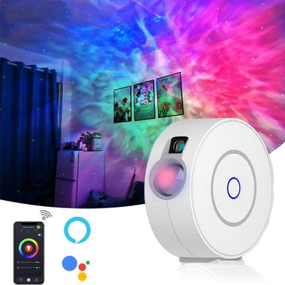 WiFi Graffiti Smart Circular Star Projection Light Home Theater Atmosphere Light