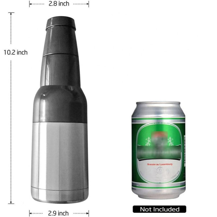 12oz 304 Stainless Steel Vacuum Insulated Thermal Cups For Can Beer Cooler