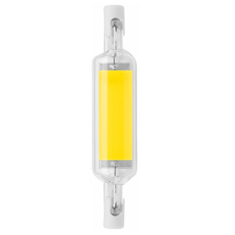 R7S LED COB Dimmer Glass Lamp Double-end Horizontal Plug-in Light