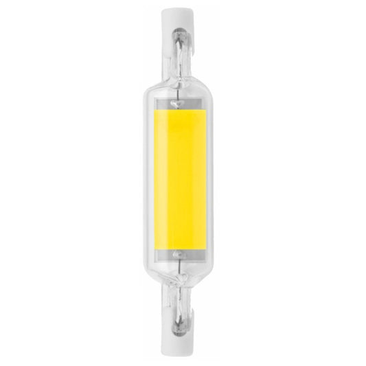 R7S LED COB Dimmer Glass Lamp Double-end Horizontal Plug-in Light