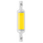 R7S LED COB Dimmer Glass Lamp Double-end Horizontal Plug-in Light