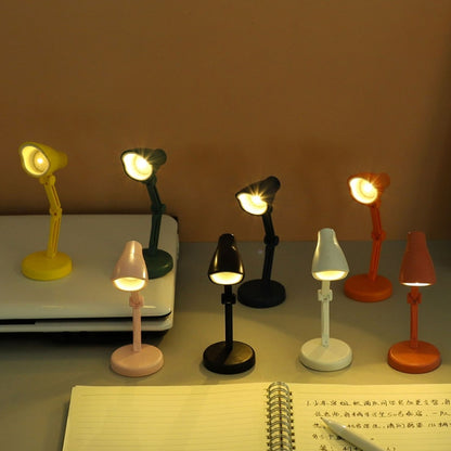 LED Foldable Mini Magnetic Desk Lamp with Clip