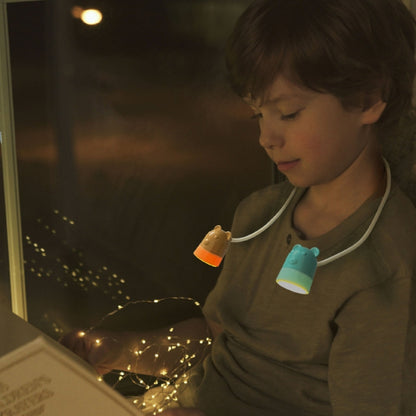 KD201 Portable Lamp Hanging Neck Reading LED Night Light, Style: