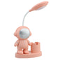 T509 Astronaut Pen Holder Desk Lamp with Pencil Sharpener Function