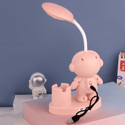 T509 Astronaut Pen Holder Desk Lamp with Pencil Sharpener Function