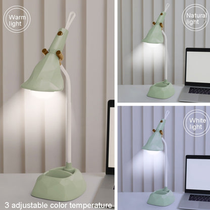 Base Removable Diamond Desk Lamp USB Charging 3-speed Color Temperature Night Light