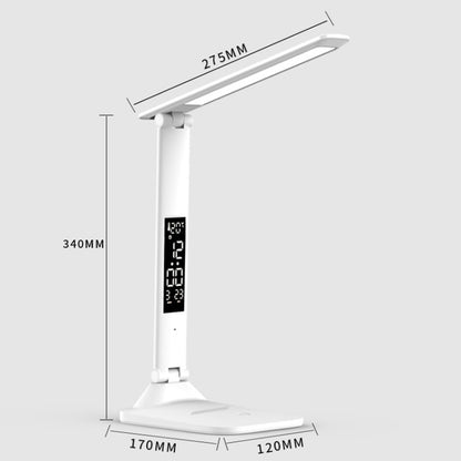 LED Intelligent Digital Display Foldable Desk Lamp, Style: