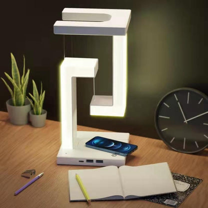 Suspended Anti-Gravity Table Lamp LED Light Home Decoration