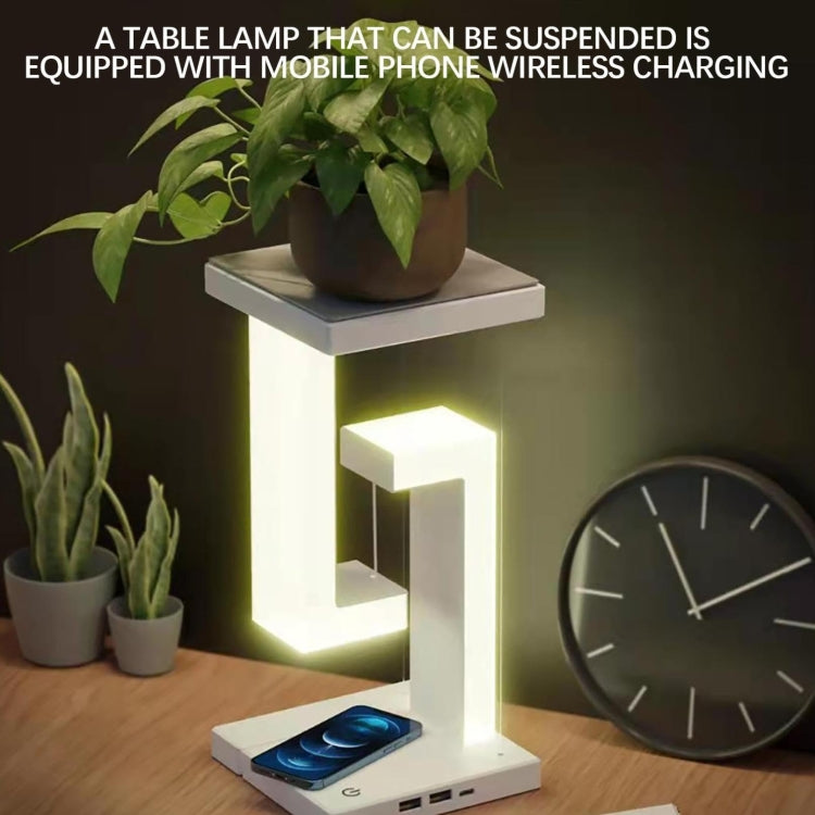 Suspended Anti-Gravity Table Lamp LED Light Home Decoration