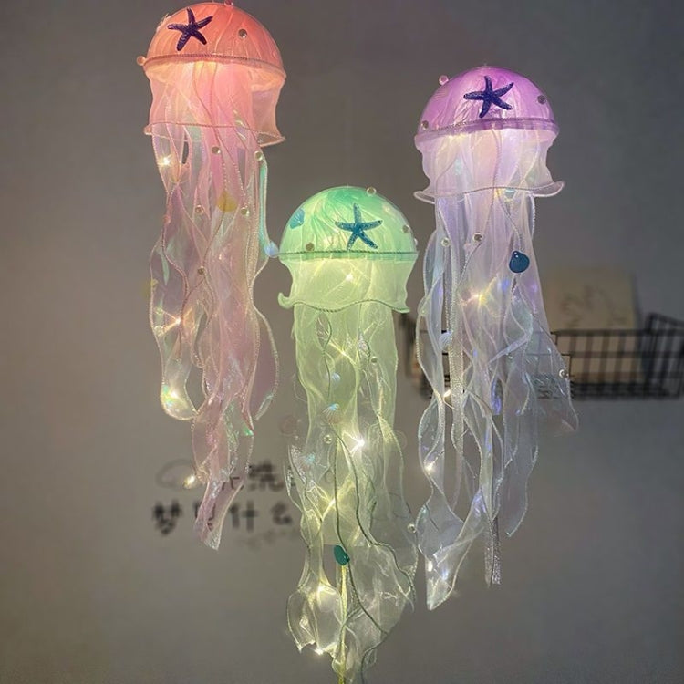 Luminous Jellyfish Lamp Finished Night Light Room Decoration Ambient Light