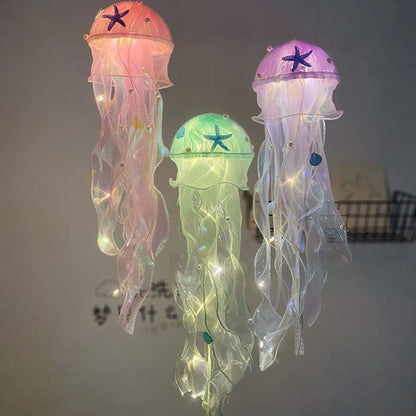 Luminous Jellyfish Lamp Finished Night Light Room Decoration Ambient Light